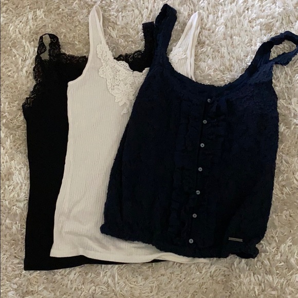Abercrombie & Fitch Tops - Bundle lace tops Hollister GAP Abercrombie